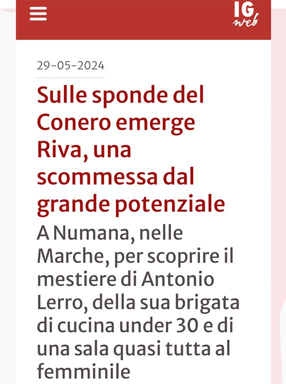 A Numana emerge Riva