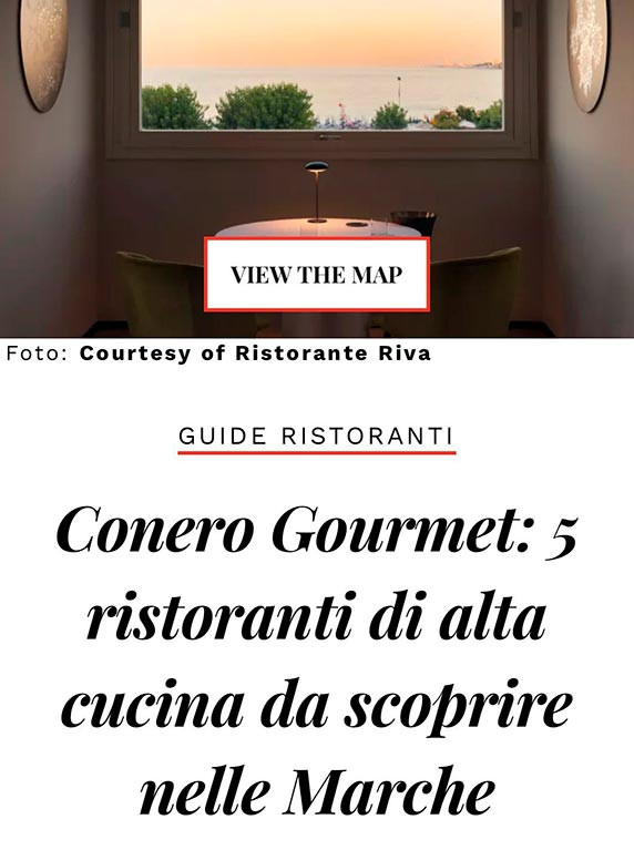 Riva Restaurant brilla nel Conero